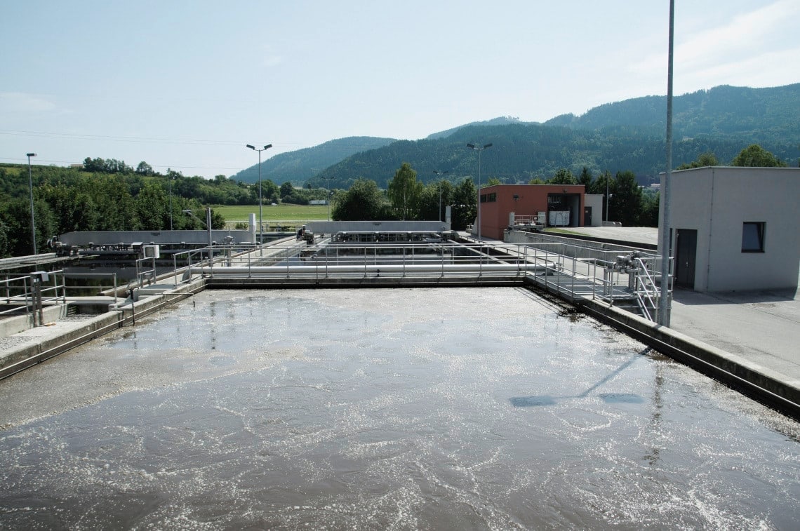 Wastewater treatment plant, St. Veit