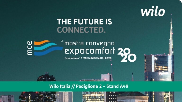 Banner for Wilo Italia website
