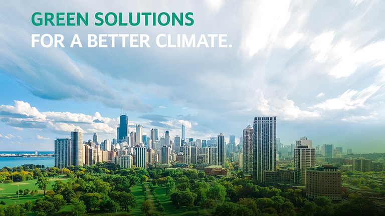 Green Solutions Hintergrundbild