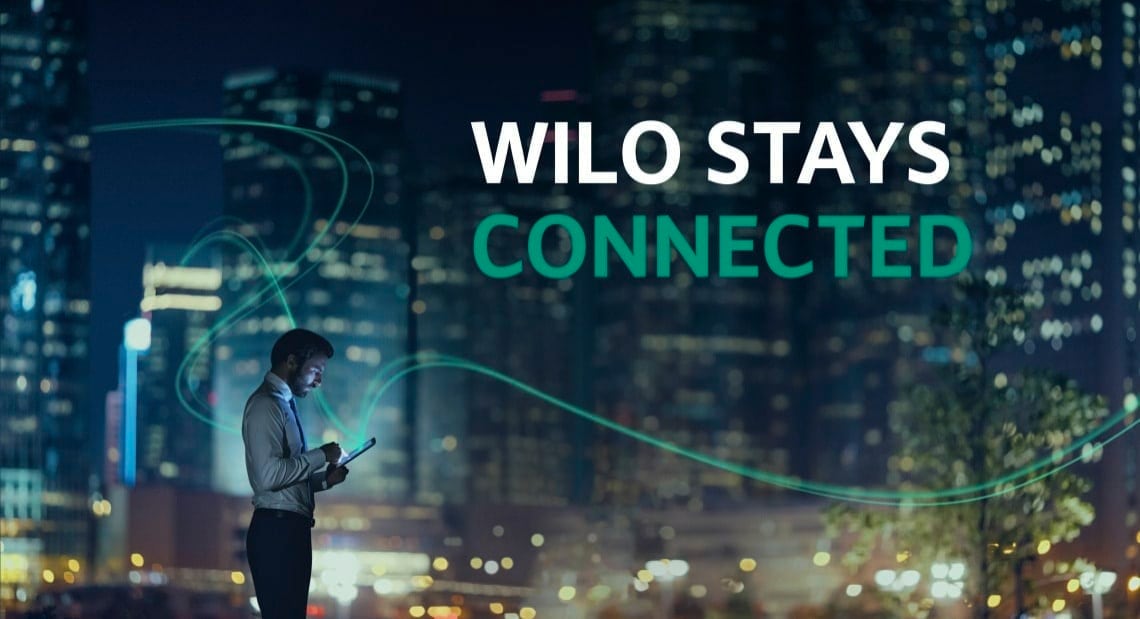 wilo stays connected