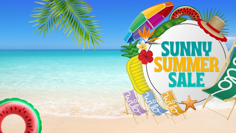 Sunny Summer Sale banner