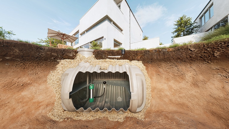Wilo-World - Wilo-Extract FIRST SE - Rainwater usage - Single Family House Wilo-World - Wilo-Extract FIRST SE - Rainwater usage - Single Family House