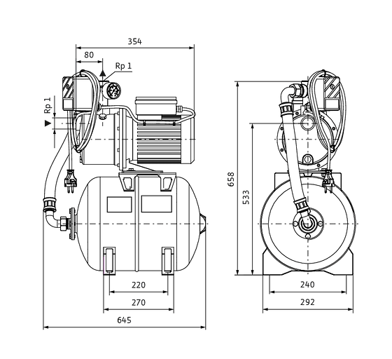 Jet HWJ 50 L 202 (1~230 V)