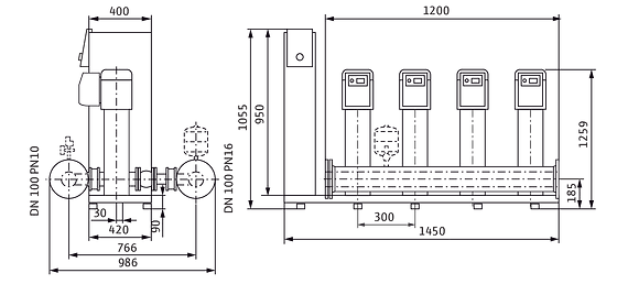 Wilo-SiBoost Smart 4 Helix VE