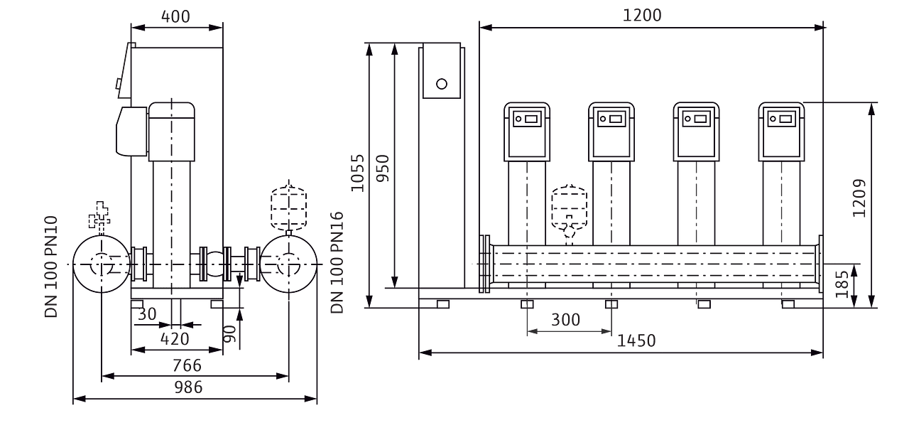Wilo-SiBoost Smart 4 Helix VE