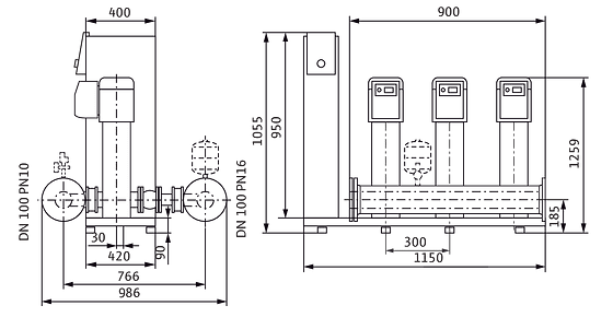 Wilo-SiBoost Smart 3 Helix VE
