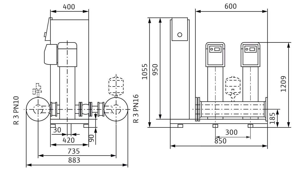 Wilo-SiBoost Smart 2 Helix VE