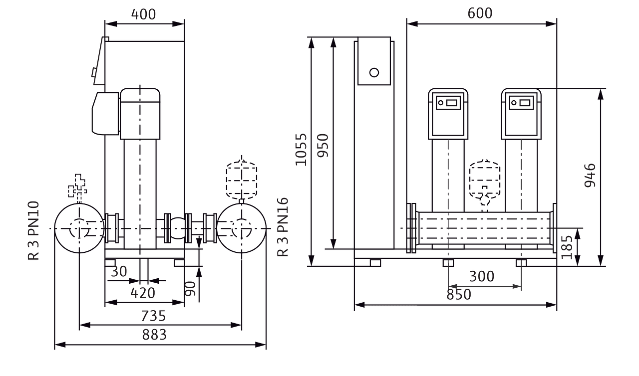 Wilo-SiBoost Smart 2 Helix VE