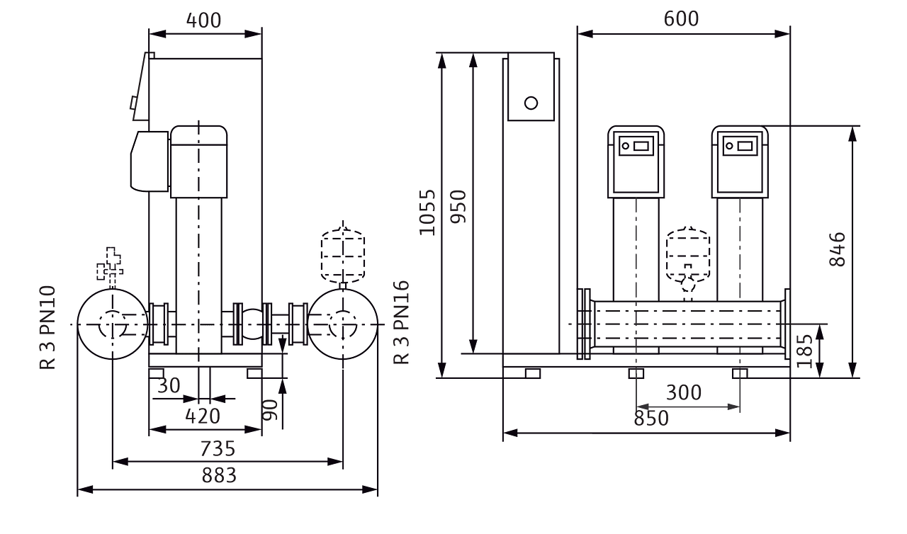 Wilo-SiBoost Smart 2 Helix VE