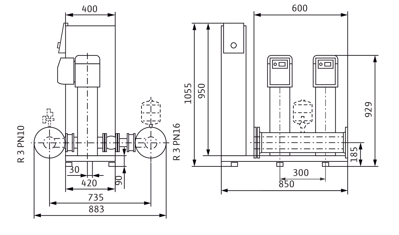 Wilo-SiBoost Smart 2 Helix VE