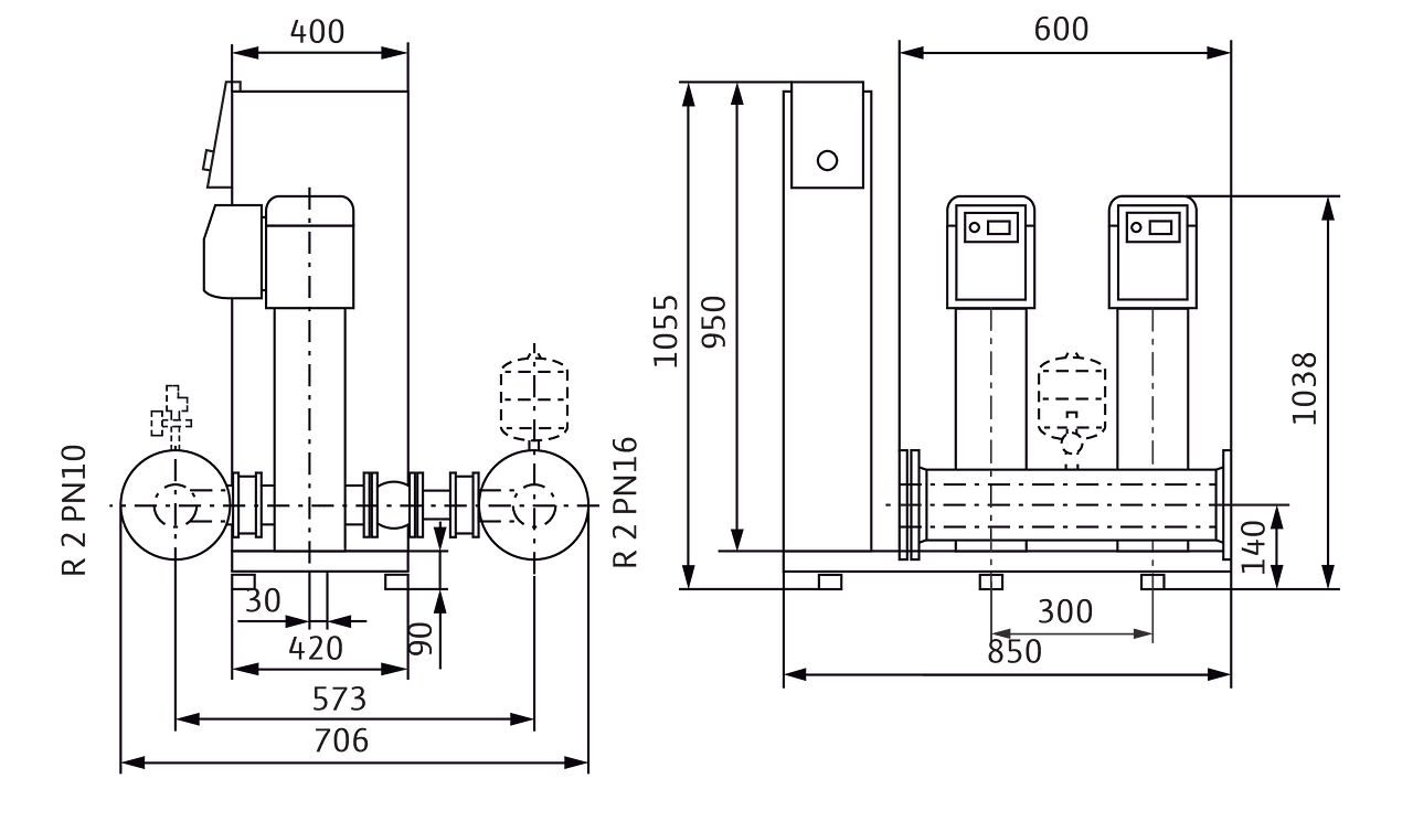 Wilo-SiBoost Smart 2 Helix VE