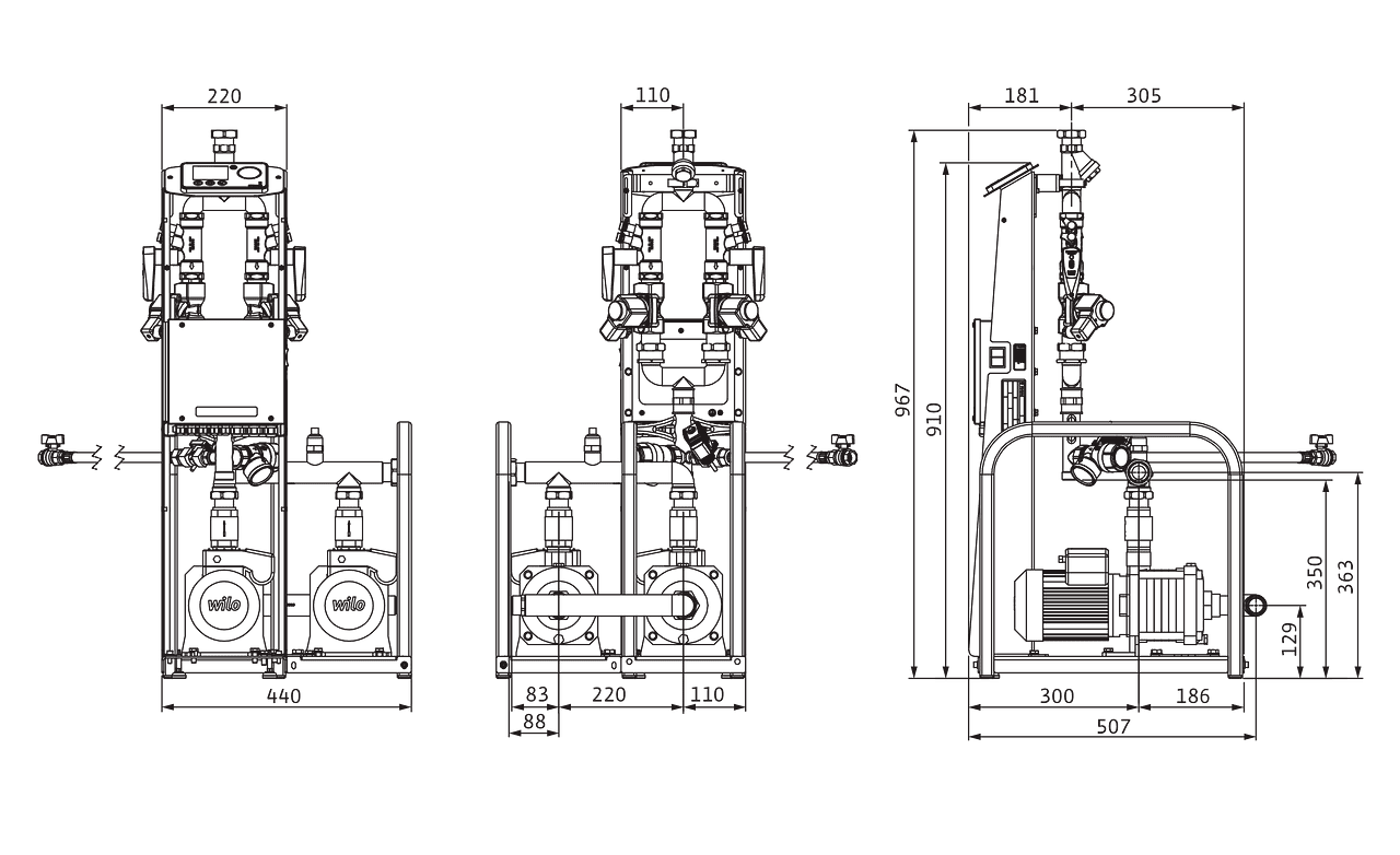 Wilo-Sinum Pump D02