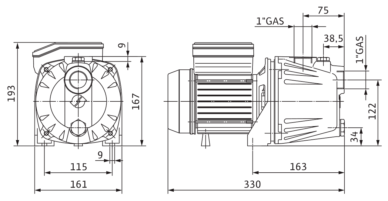 Wilo-INITIAL JET 3-4