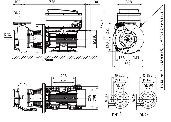 Stratos GIGA B 65/4-50/18,5-S1