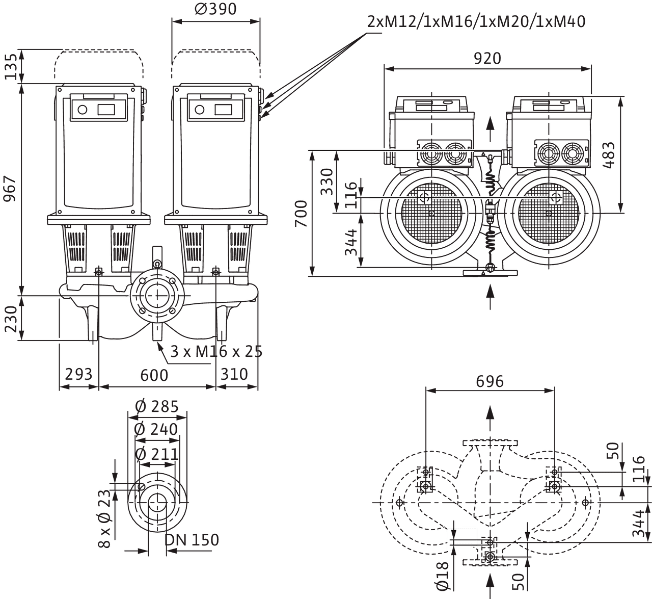 CronoTwin-DL-E 150/270-22/4-R1