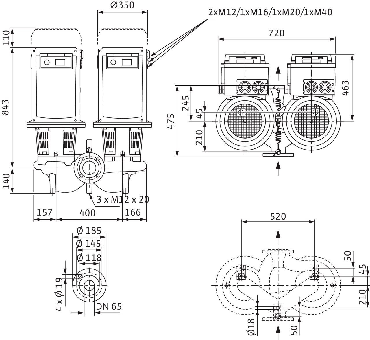 CronoTwin-DL-E 65/210-18,5/2