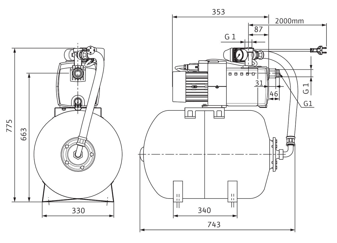 HiMulti 3 H 100/2-43