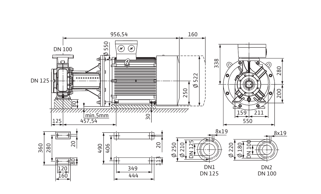 CronoBloc-BL 100/190-55/2