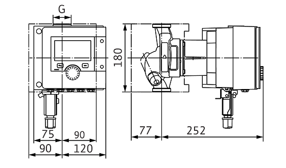 Stratos MAXO-Z 25/0,5-8 PN 10