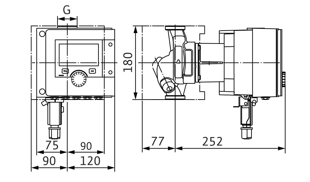 Stratos MAXO-Z 25/0,5-8 PN 10