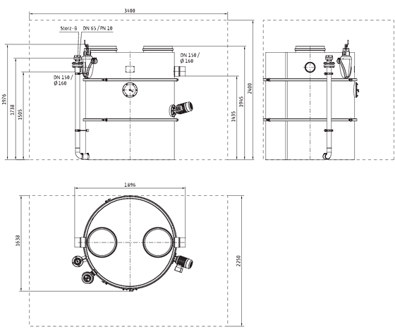 Wilo-Separator MODU-NS10-3