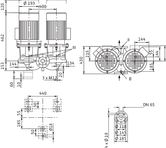 CronoTwin-DL 65/170-1,1/4