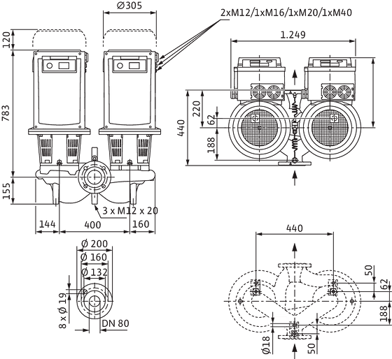 CronoTwin-DL-E 80/160-11/2-R1