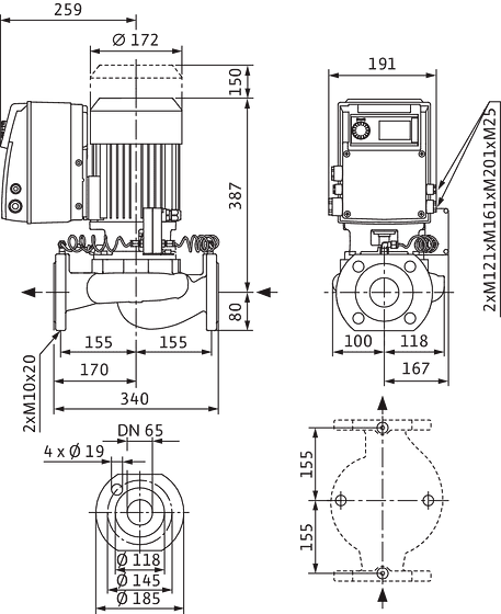 VeroLine-IP-E 65/115-1,5/2