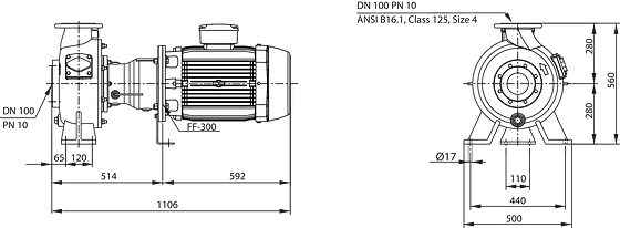 Wilo-RexaBloc RE 10.44W.../180L