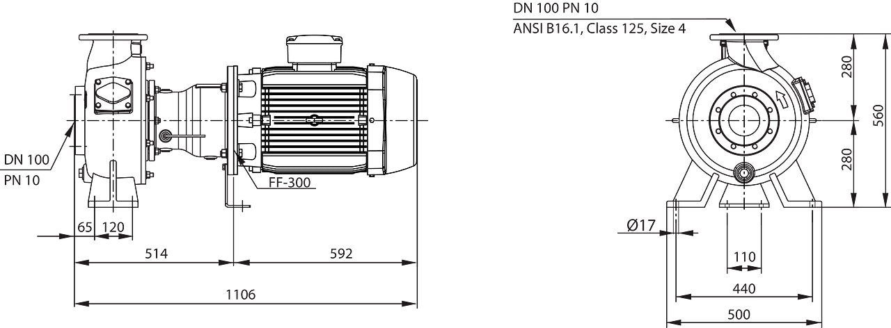 Wilo-RexaBloc RE 10.44W.../180L