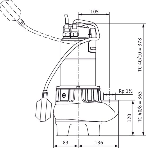 Wilo-Drain TC 40