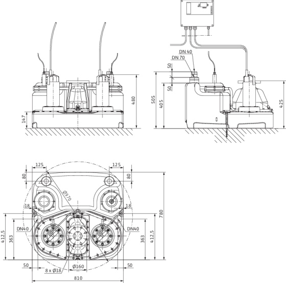 DrainLift M 2/8