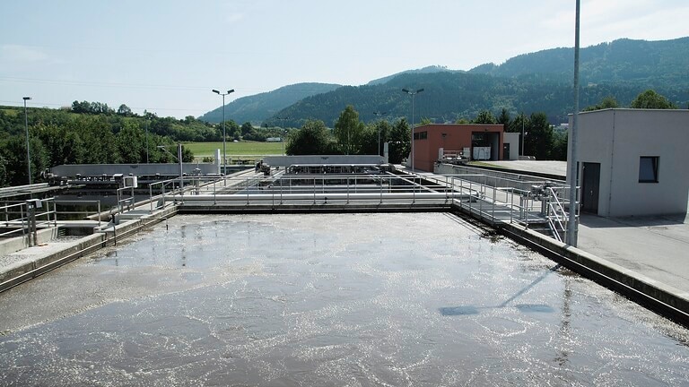 Wastewater treatment plant, St. Veit