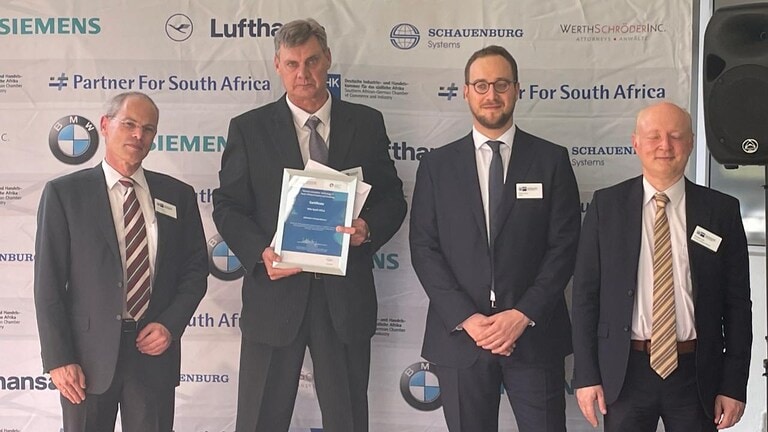 Wilo South Africa receives award at AHK Energy Efficiency & Awards Showcase event