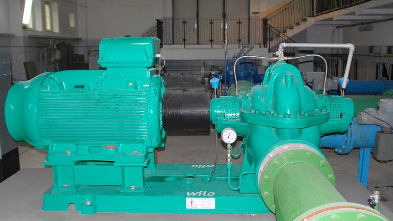 Pompa Wilo-SCP na głównym obiegu w Stacji Wodociągowej Zemborzycka w Lublinie