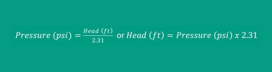 How Head and Pressure Relate 