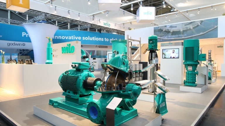 Wilo-on-tour at IFAT 2014