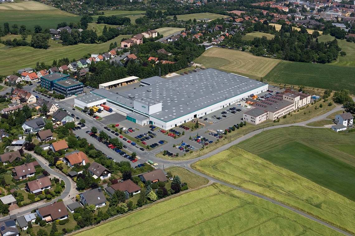 Wilo-fabriek in Hof, Duitsland