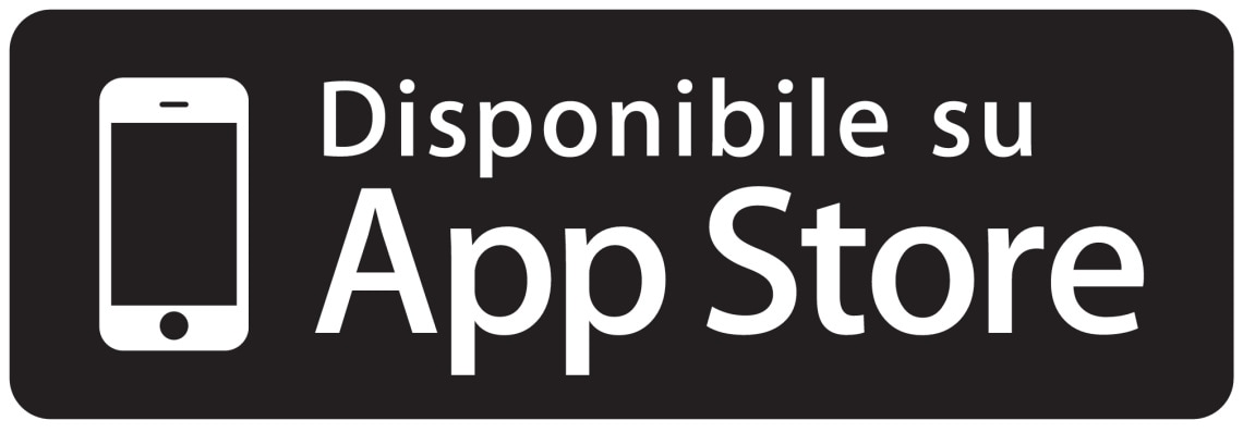 App store badge available italian