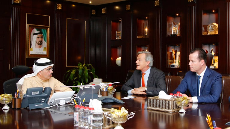 Meeting of Oliver Hermes with Mr. Al Tayer