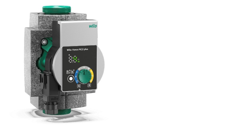 The best pump in its class for energy and cost efficiency: Wilo-Yonos PICO plus