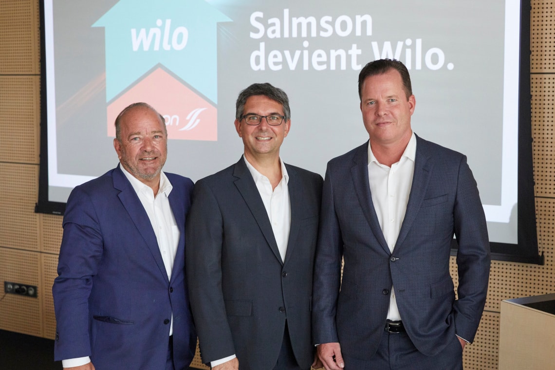Brand Switch Ankündigung Aus Salmson wird Wilo