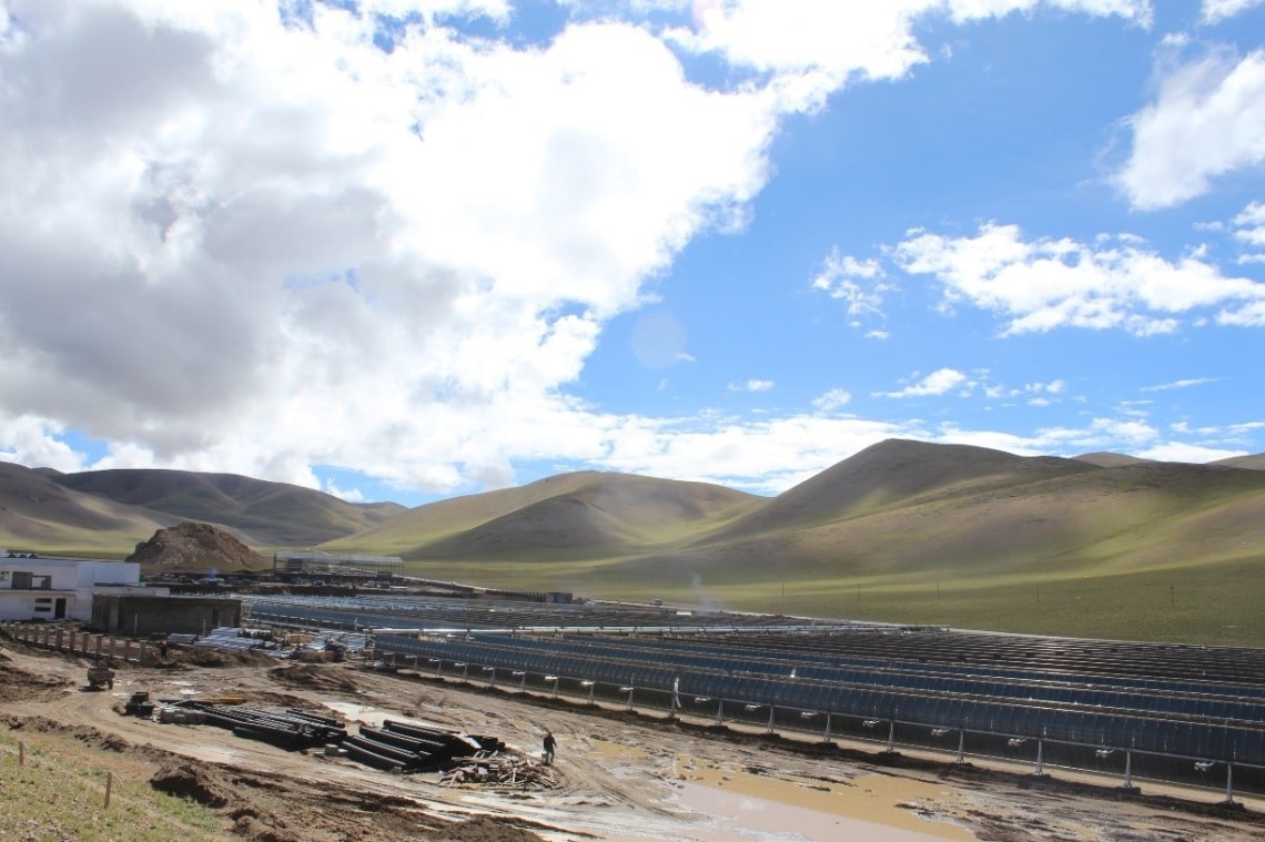 威乐WILO助力西藏那曲首个槽式太阳能采暖工程