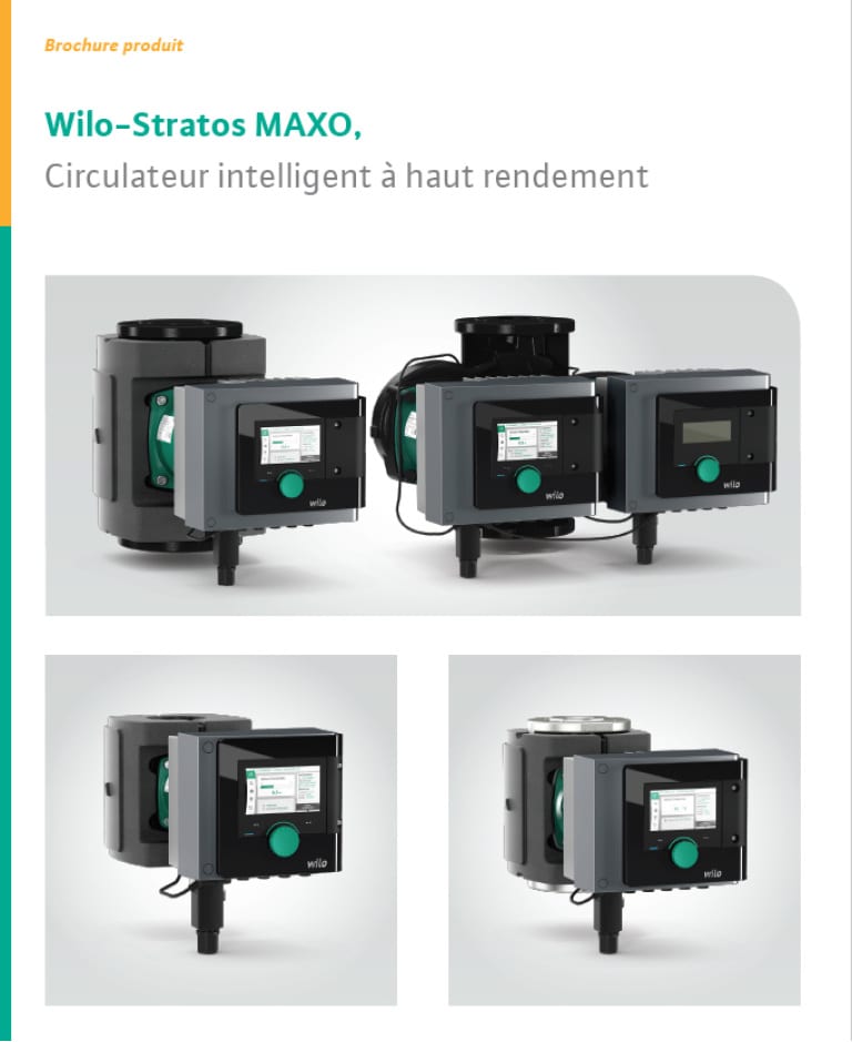 Brochure produit Wilo-Stratos MAXO