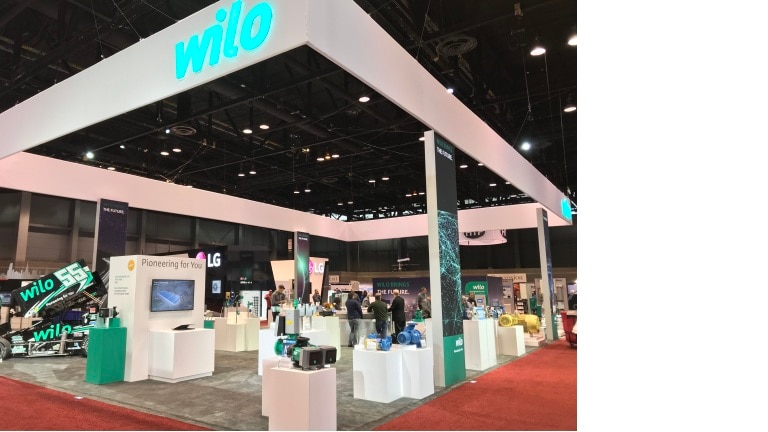 Wilo, Weil and Scot Booth AHR Tradeshow 2018