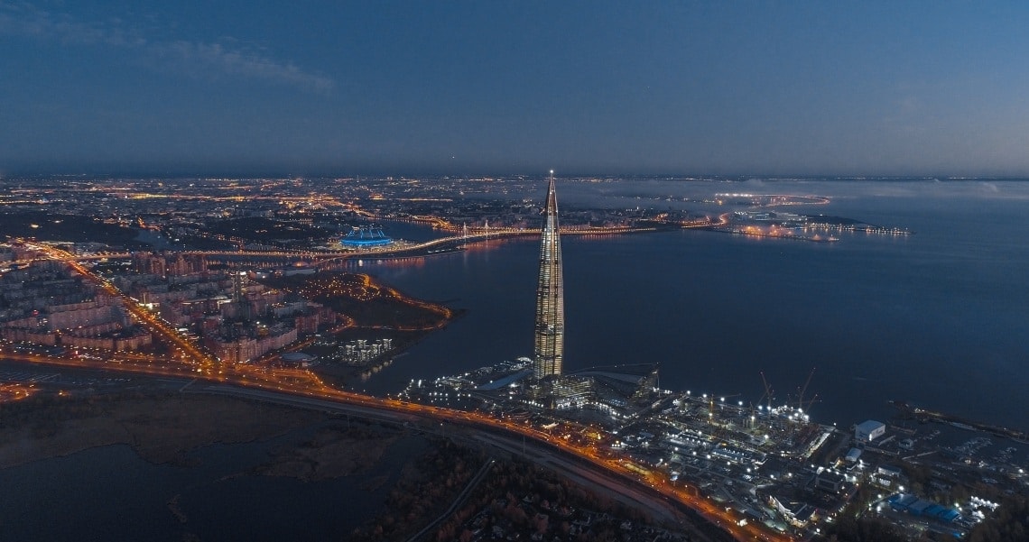 Wilo sūkņi Eiropas augstākajā ēkā -Lakhta centrā