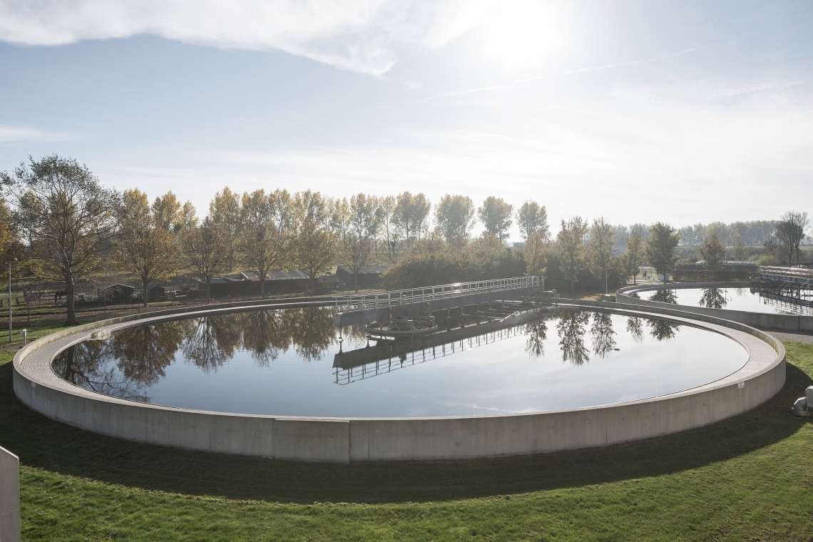 Sewage treatment plant Almere