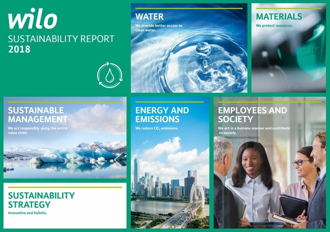 Wilo Sustainability Report 2018