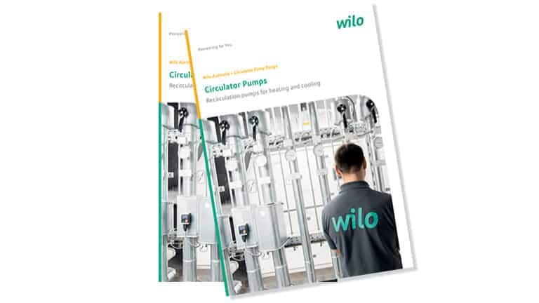 Download Wilo Australia Circulator Pump Range brochure