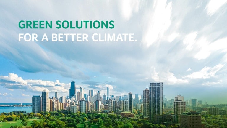 Green Solutions Hintergrundbild